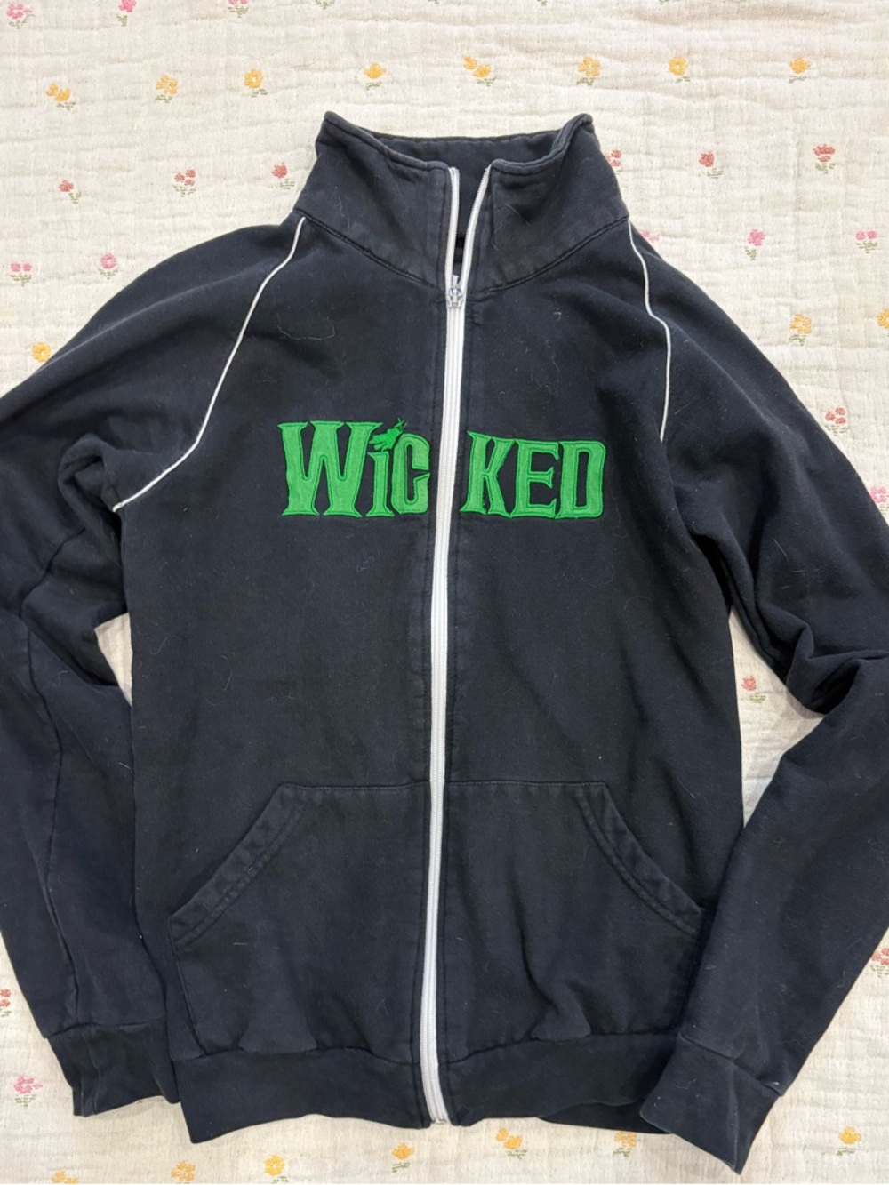Original Wicked Rare 2003 Witch Zip Up Sweater